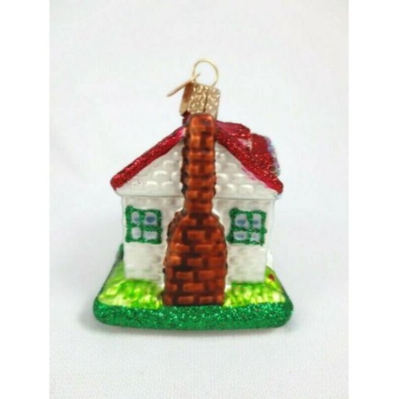 First Home Retired Old World Christmas Ornament - Picture 2 of 4